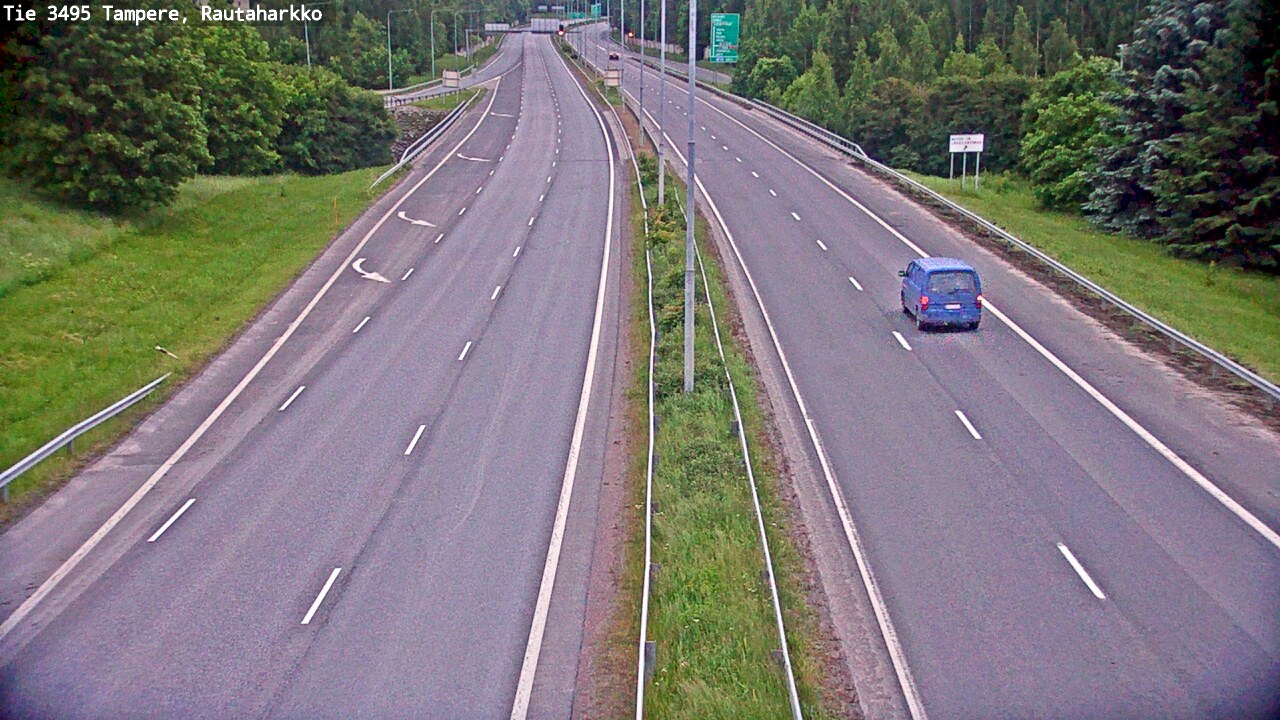 Kelikamerat Kuva Tie 3495 Tampere, Rautaharkko, Tampere, Pirkanmaa