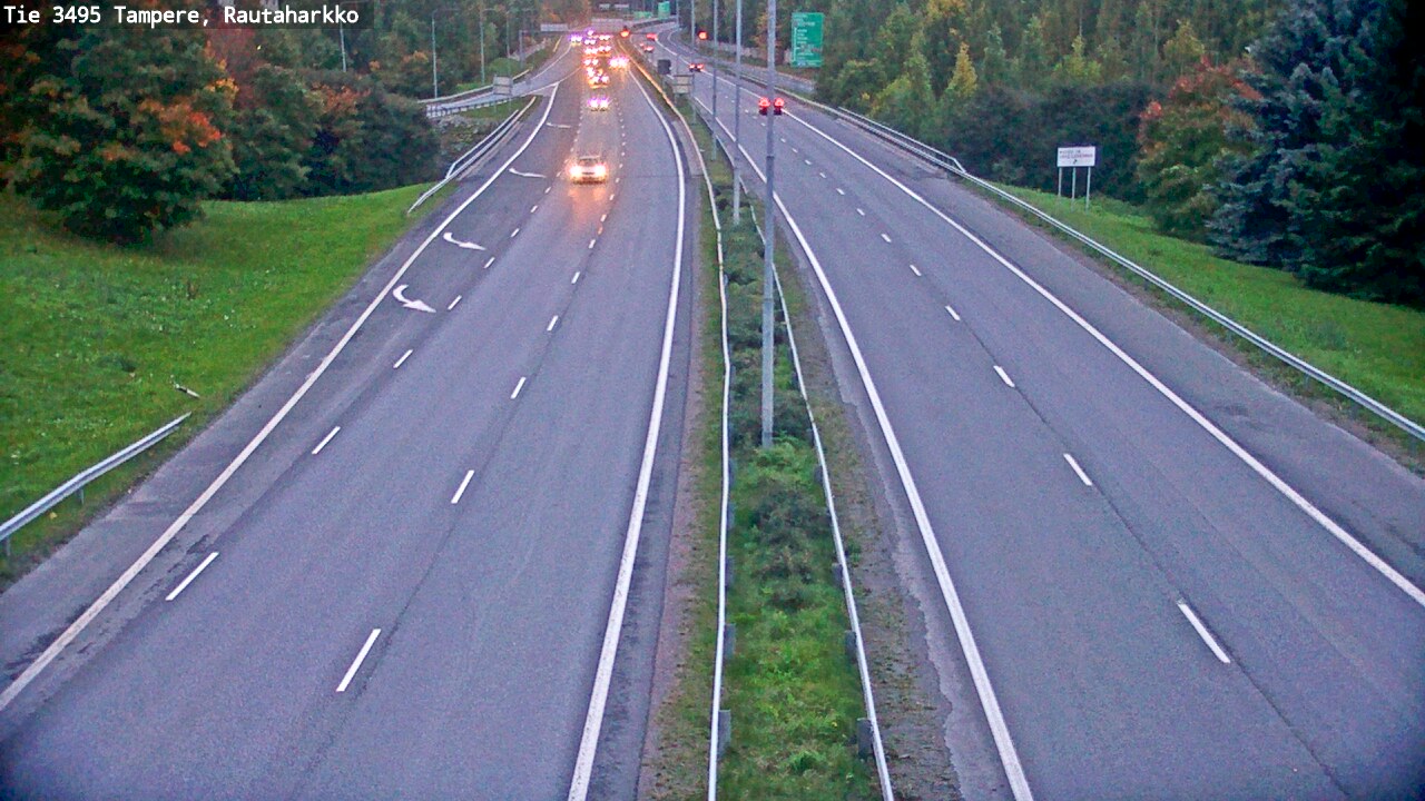 Weather Camera Image Road 3495 Tampere, Rautaharkko, Tampere, Pirkanmaa