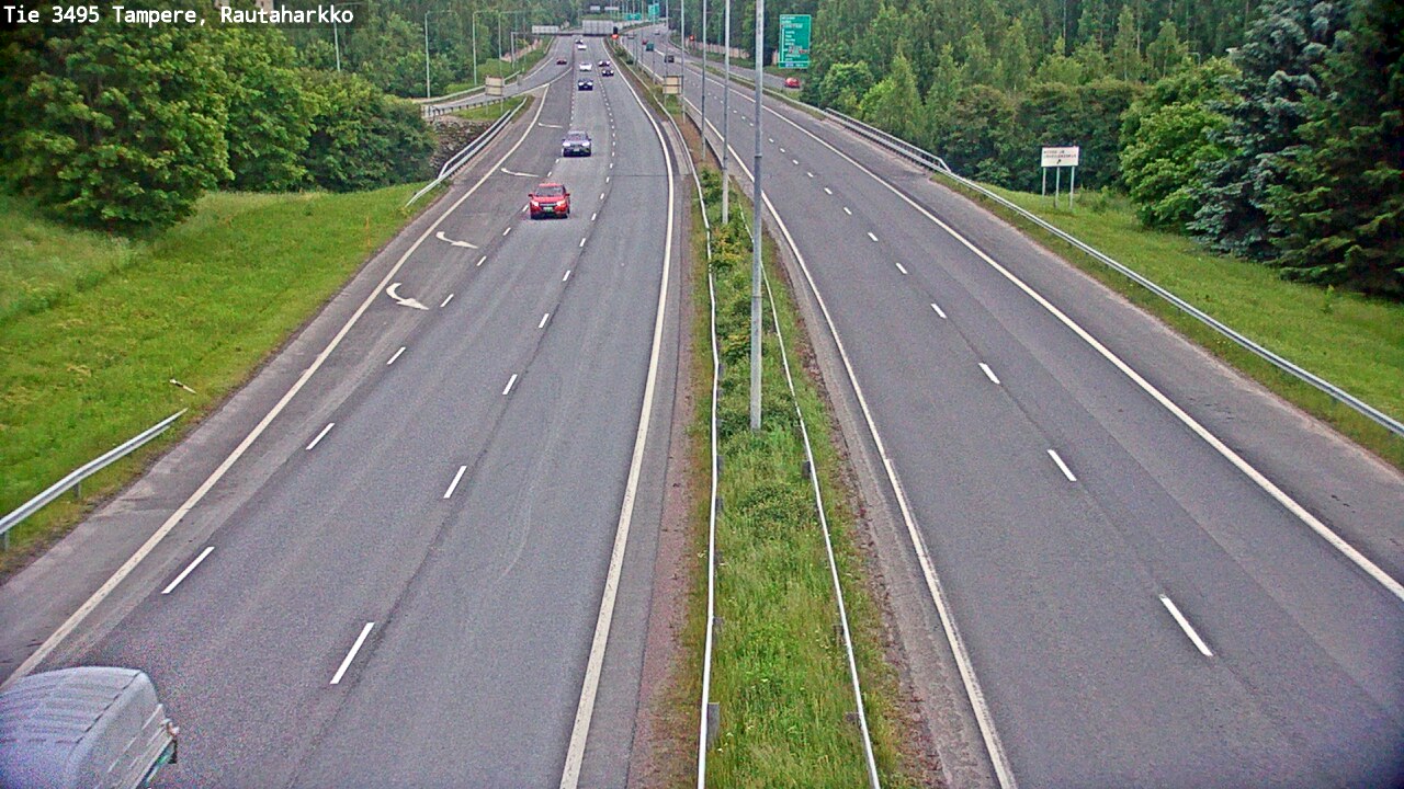Kelikamerat Kuva Tie 3495 Tampere, Rautaharkko, Tampere, Pirkanmaa