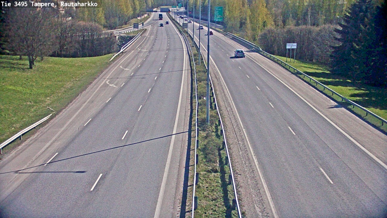 Kelikamerat Kuva Tie 3495 Tampere, Rautaharkko, Tampere, Pirkanmaa