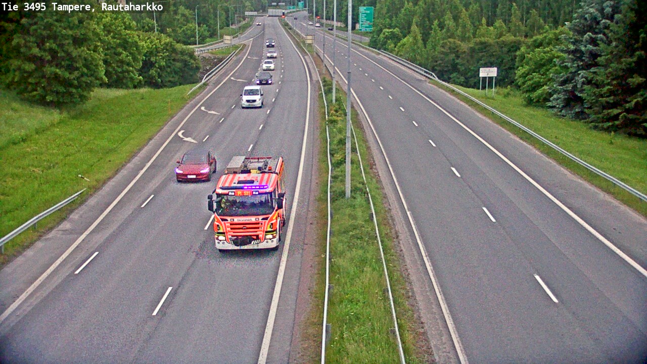 Kelikamerat Kuva Tie 3495 Tampere, Rautaharkko, Tampere, Pirkanmaa