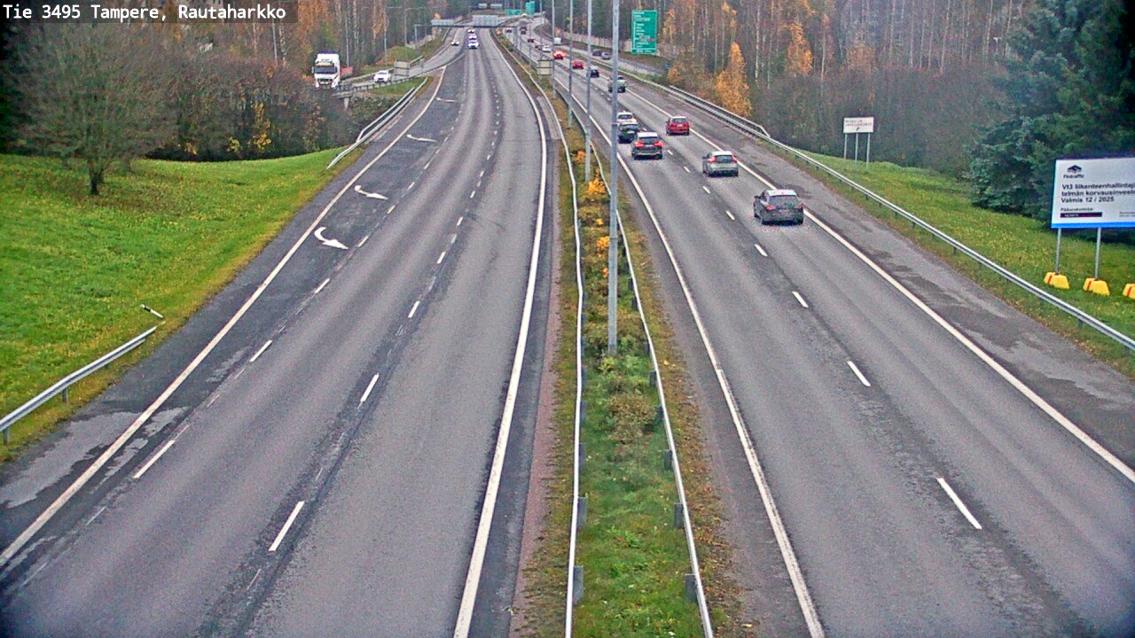 Kelikamerat Kuva Tie 3495 Tampere, Rautaharkko, Tampere, Pirkanmaa