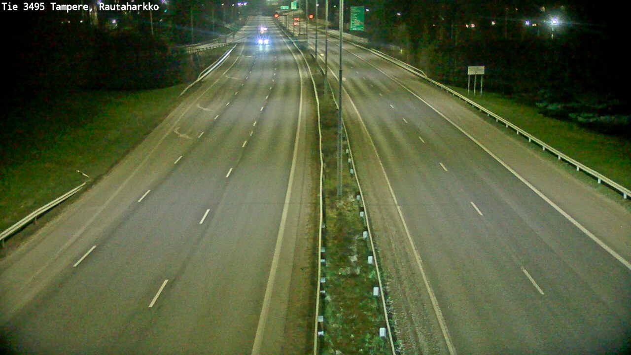Weather Camera Image Väg 3495 Tammerfors, Rautaharkko, Tampere, Pirkanmaa