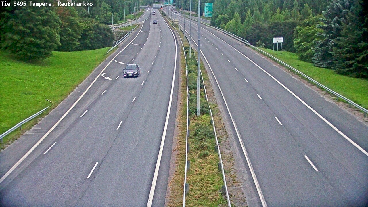 Weather Camera Image Road 3495 Tampere, Rautaharkko, Tampere, Pirkanmaa