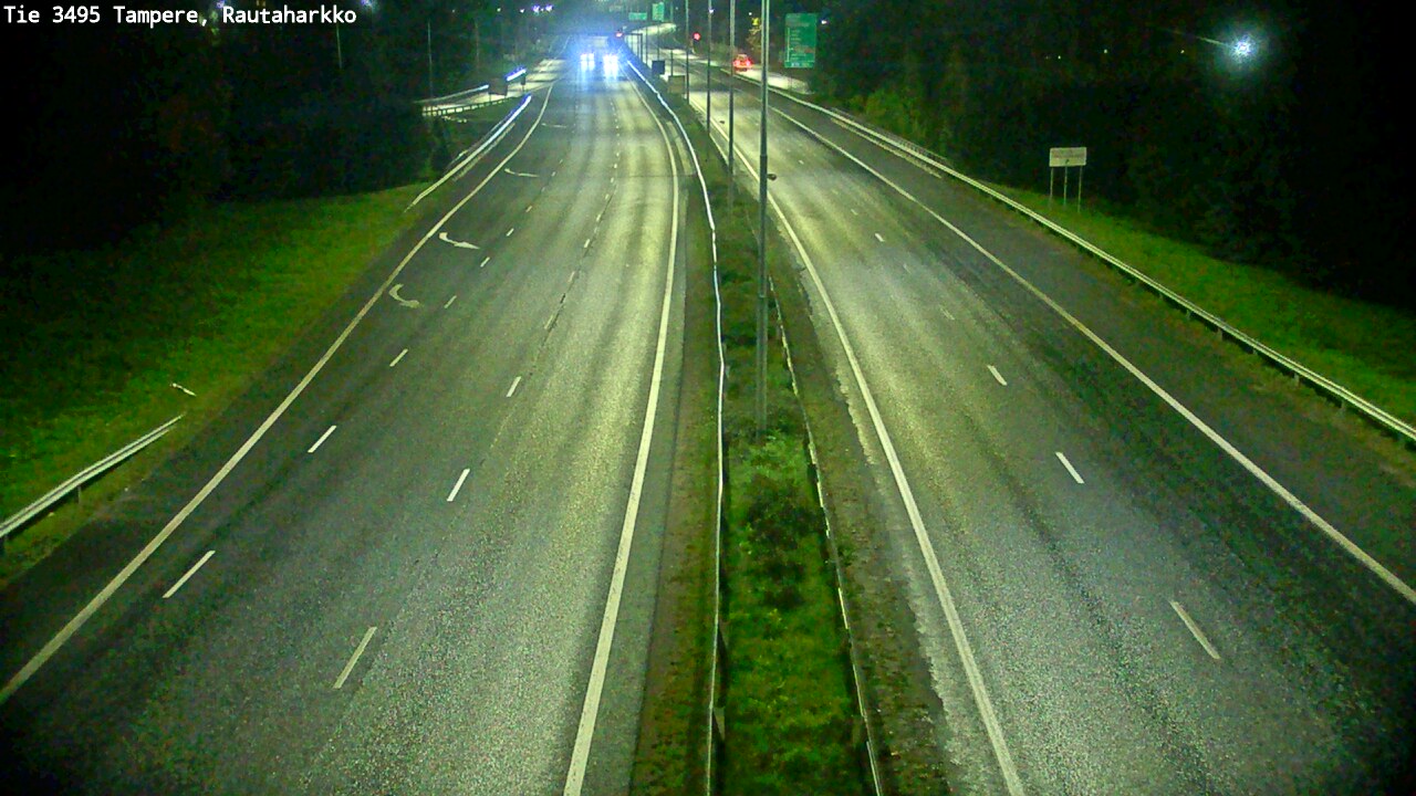 Weather Camera Image Road 3495 Tampere, Rautaharkko, Tampere, Pirkanmaa