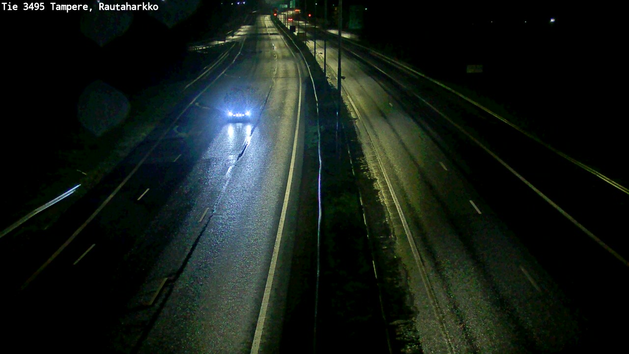 Weather Camera Image Road 3495 Tampere, Rautaharkko, Tampere, Pirkanmaa