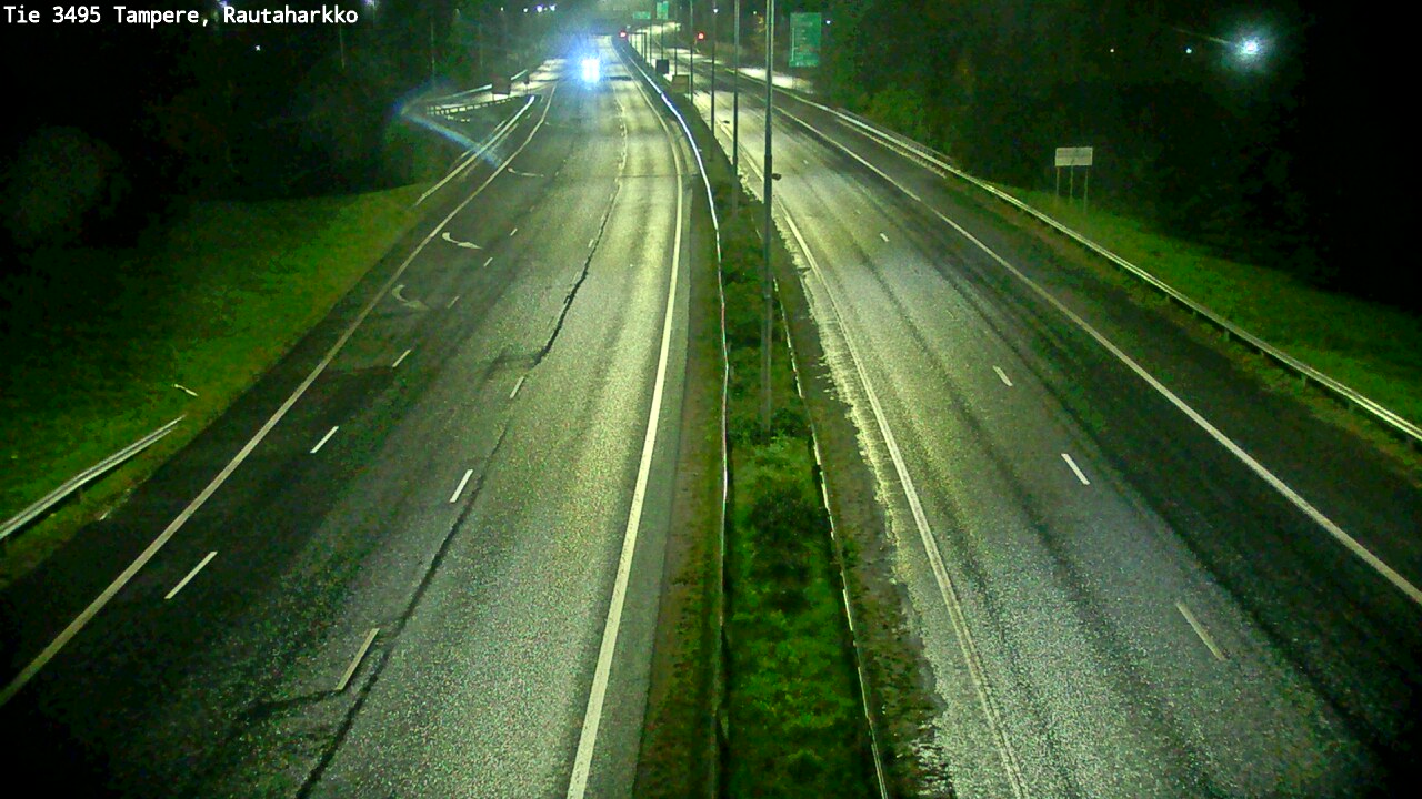 Weather Camera Image Road 3495 Tampere, Rautaharkko, Tampere, Pirkanmaa