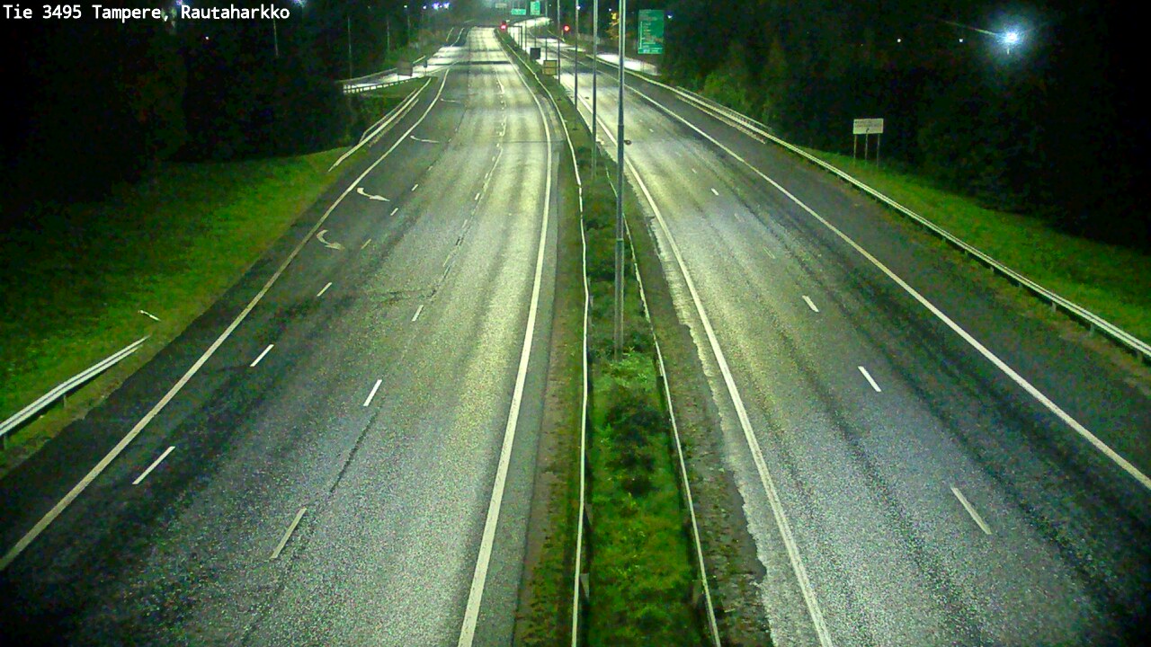 Weather Camera Image Road 3495 Tampere, Rautaharkko, Tampere, Pirkanmaa