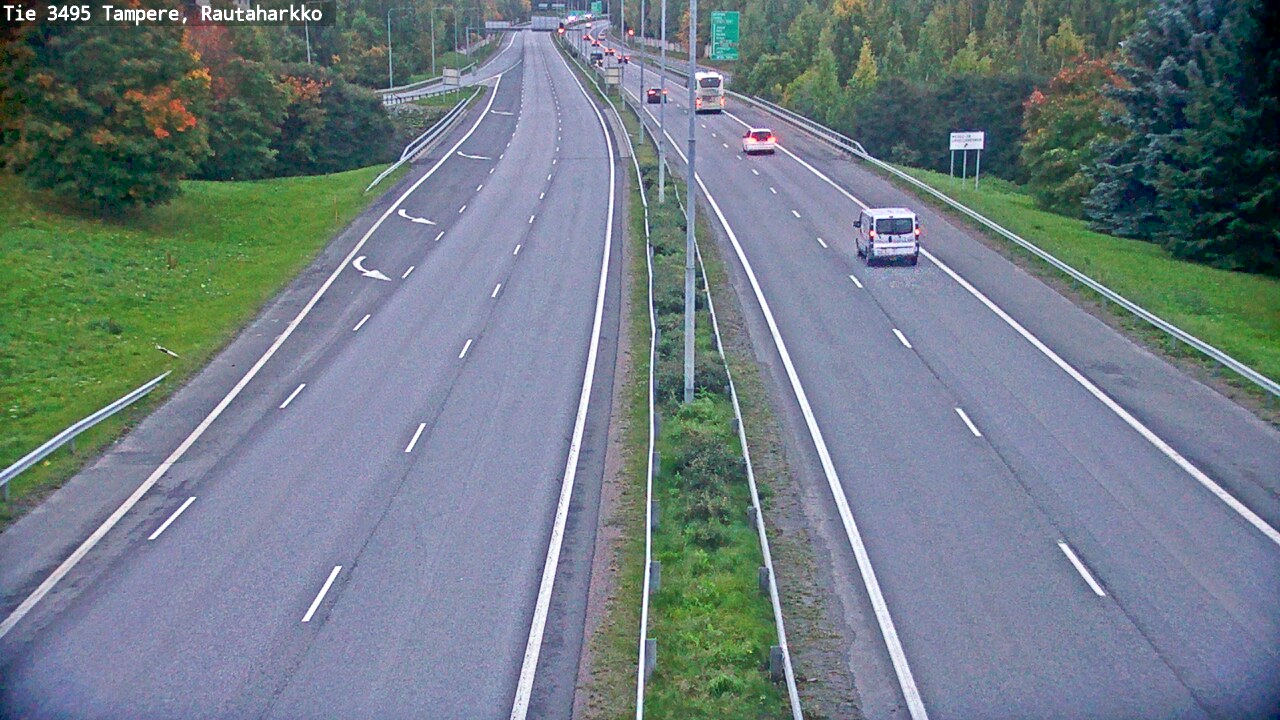 Weather Camera Image Road 3495 Tampere, Rautaharkko, Tampere, Pirkanmaa