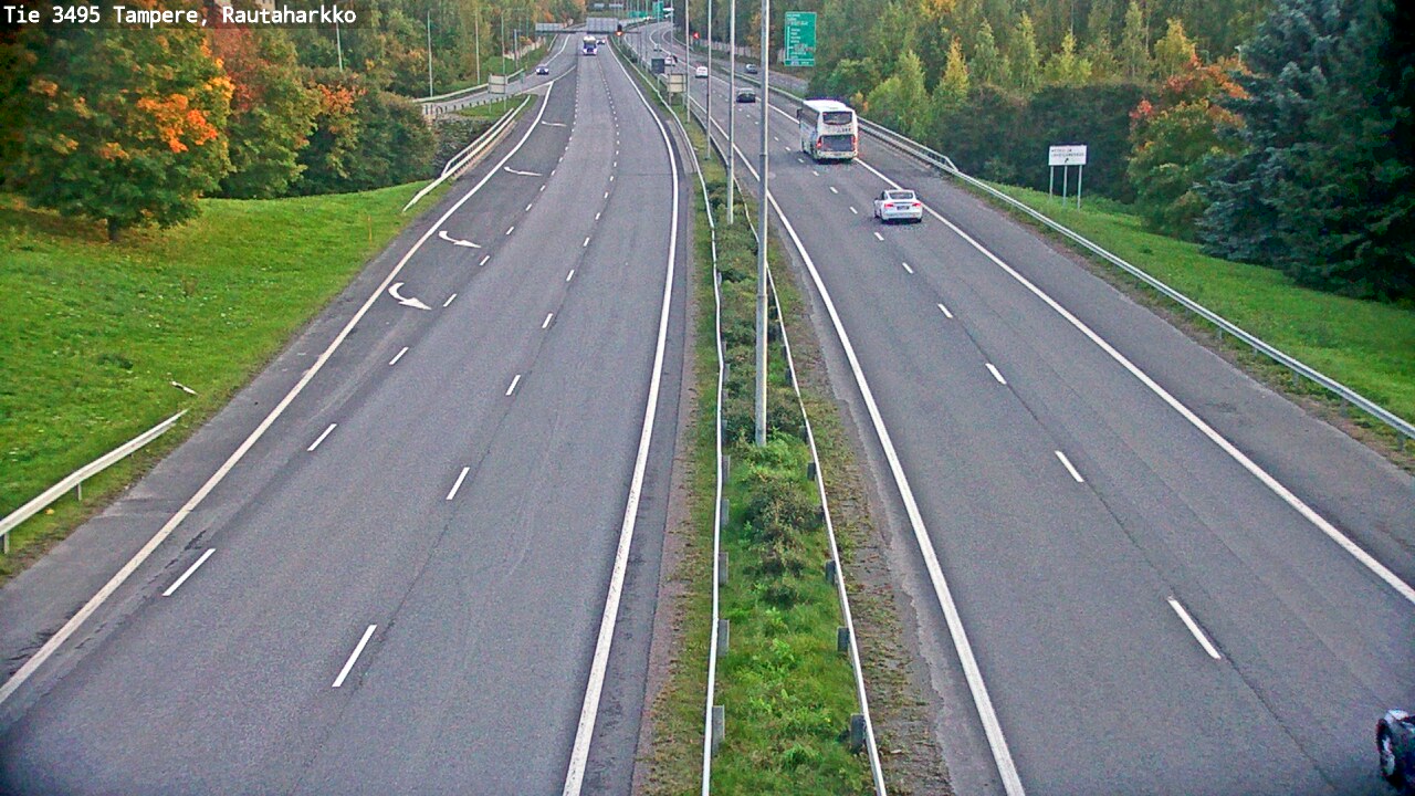 Weather Camera Image Road 3495 Tampere, Rautaharkko, Tampere, Pirkanmaa