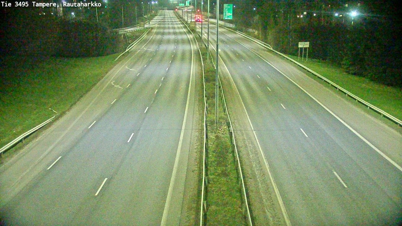 Weather Camera Image Väg 3495 Tammerfors, Rautaharkko, Tampere, Pirkanmaa