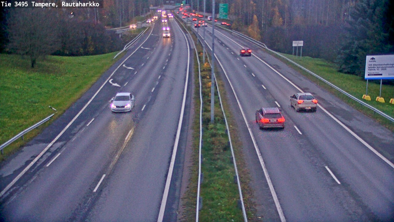 Kelikamerat Kuva Tie 3495 Tampere, Rautaharkko, Tampere, Pirkanmaa