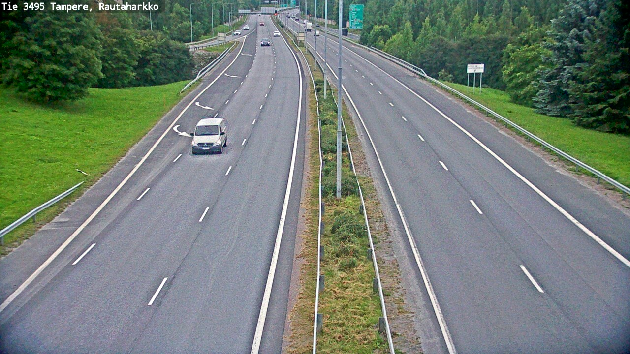 Weather Camera Image Road 3495 Tampere, Rautaharkko, Tampere, Pirkanmaa