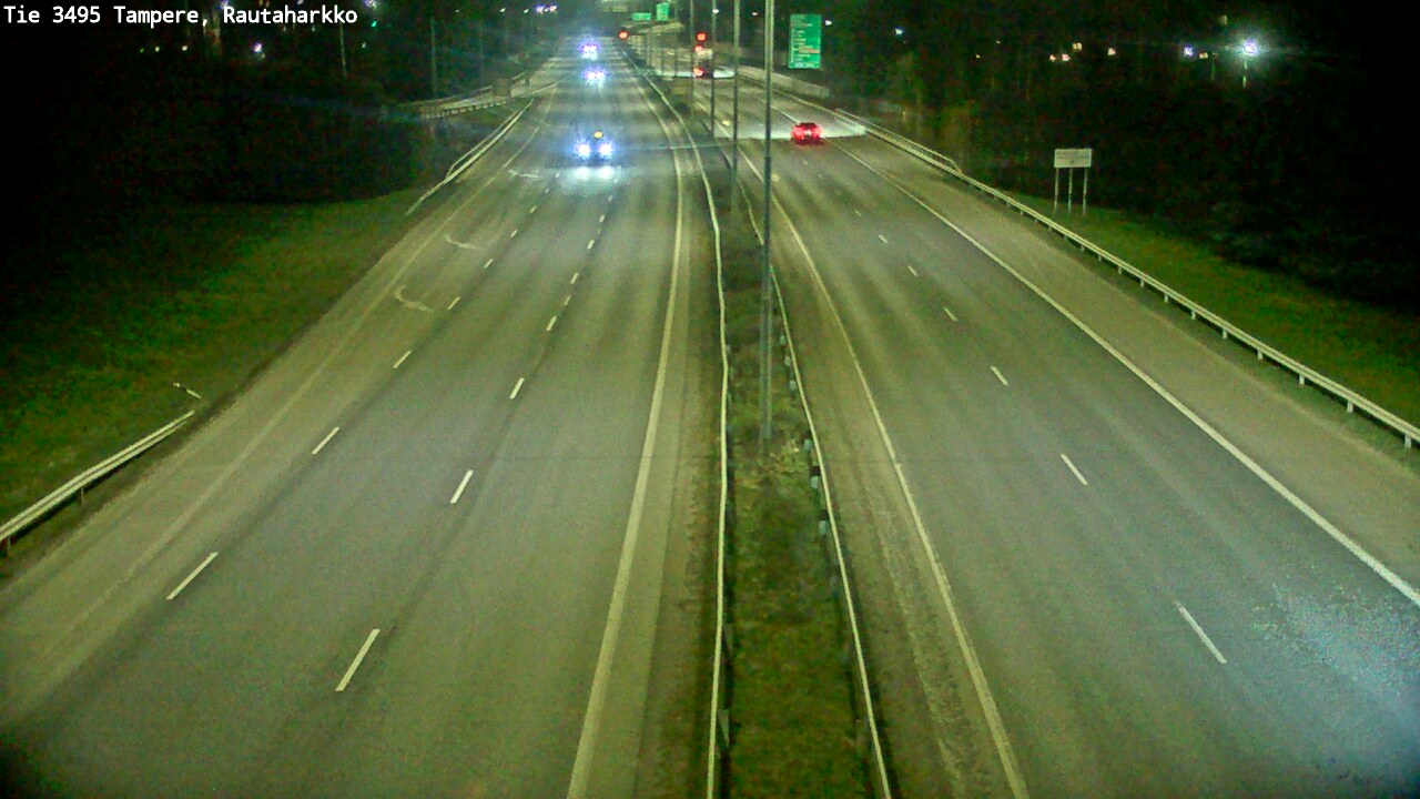 Weather Camera Image Väg 3495 Tammerfors, Rautaharkko, Tampere, Pirkanmaa