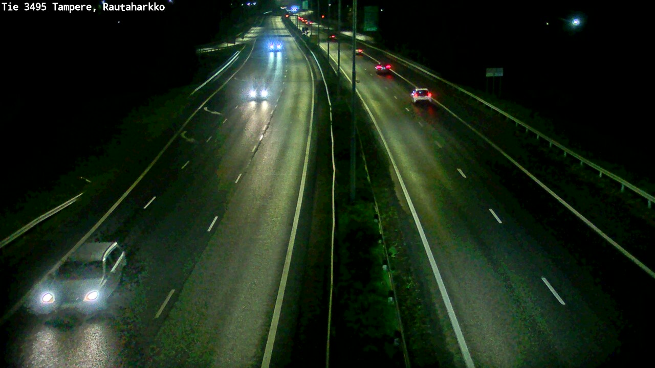 Weather Camera Image Road 3495 Tampere, Rautaharkko, Tampere, Pirkanmaa