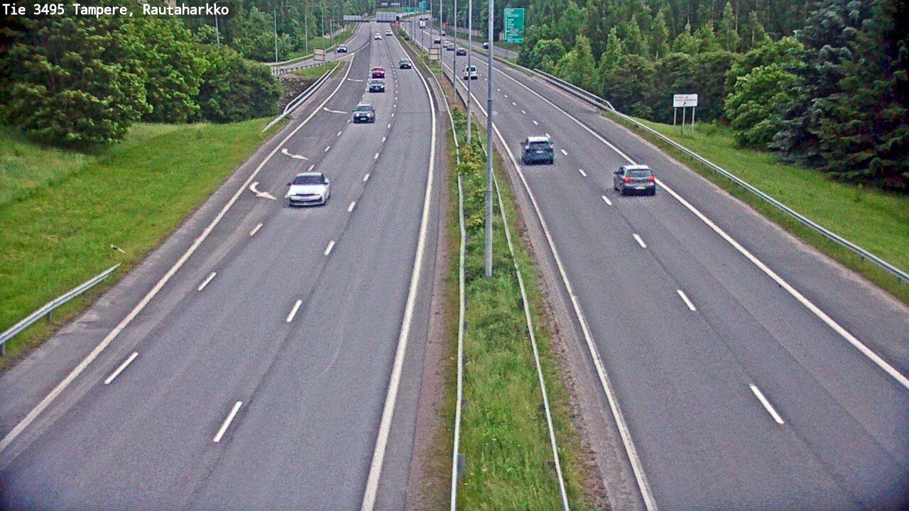Kelikamerat Kuva Tie 3495 Tampere, Rautaharkko, Tampere, Pirkanmaa