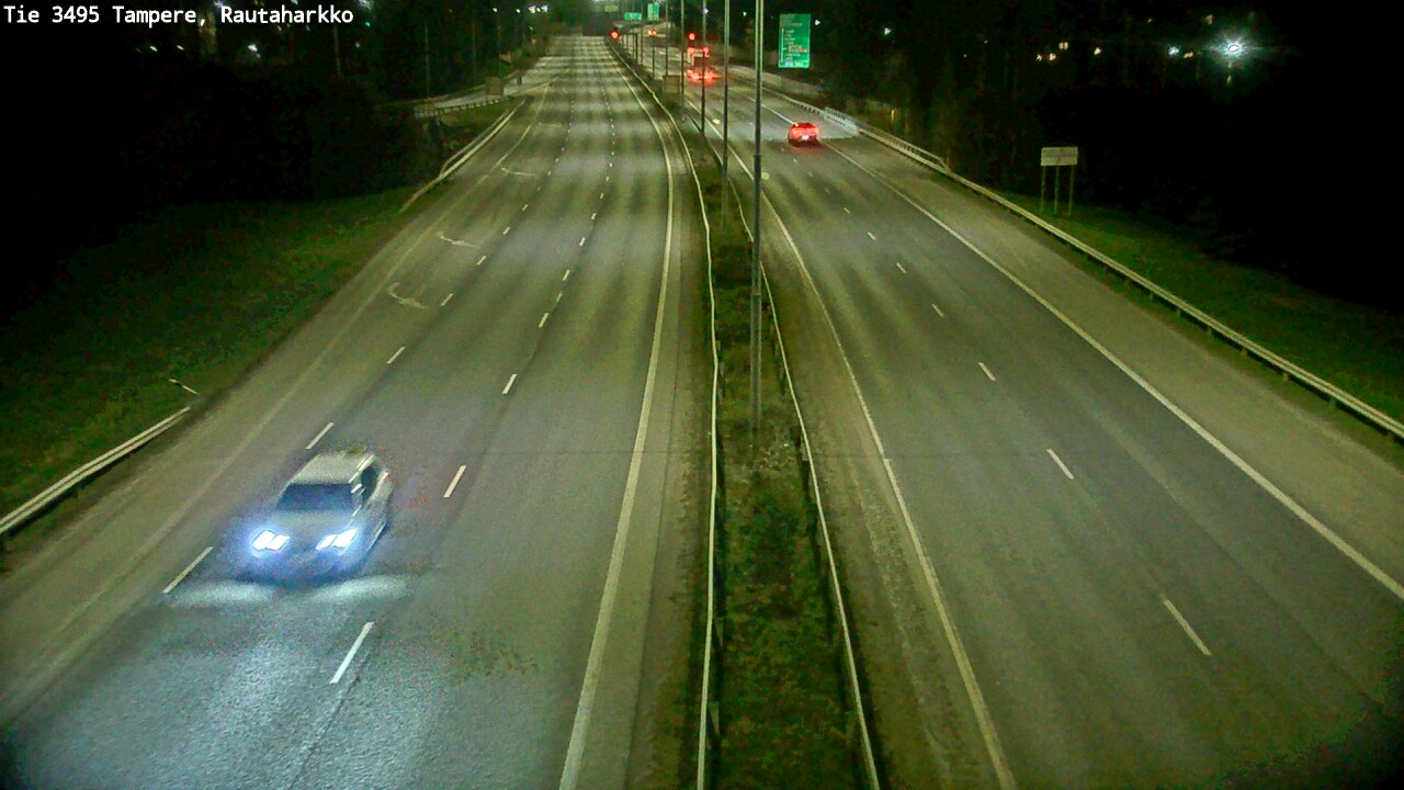 Weather Camera Image Väg 3495 Tammerfors, Rautaharkko, Tampere, Pirkanmaa