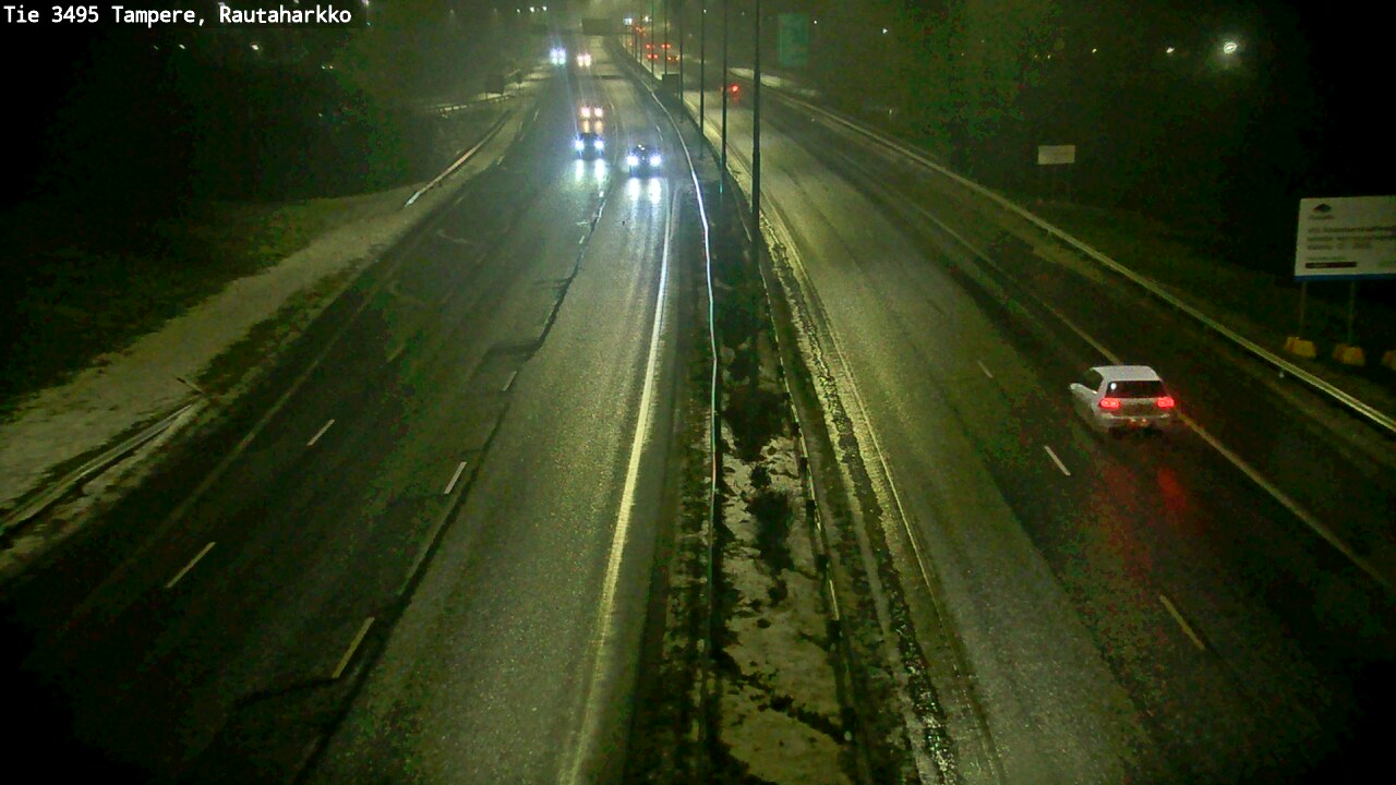 Weather Camera Image Väg 3495 Tammerfors, Rautaharkko, Tampere, Pirkanmaa