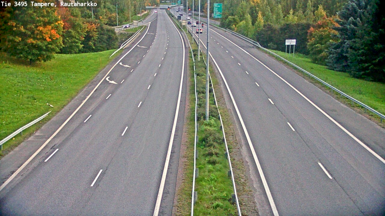 Weather Camera Image Road 3495 Tampere, Rautaharkko, Tampere, Pirkanmaa