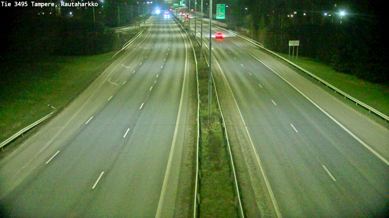 Weather Camera Image Väg 3495 Tammerfors, Rautaharkko, Tampere, Pirkanmaa