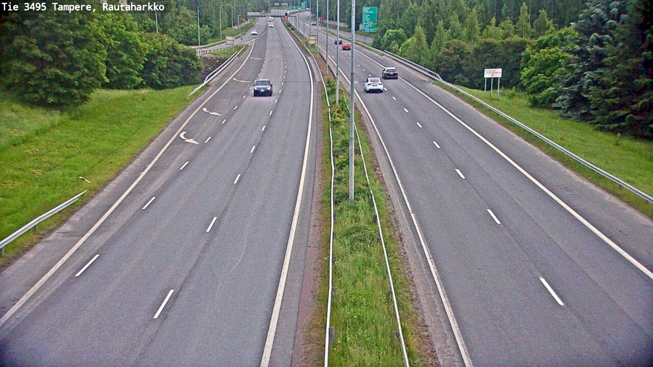 Kelikamerat Kuva Tie 3495 Tampere, Rautaharkko, Tampere, Pirkanmaa