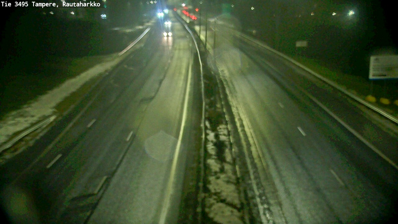 Weather Camera Image Väg 3495 Tammerfors, Rautaharkko, Tampere, Pirkanmaa