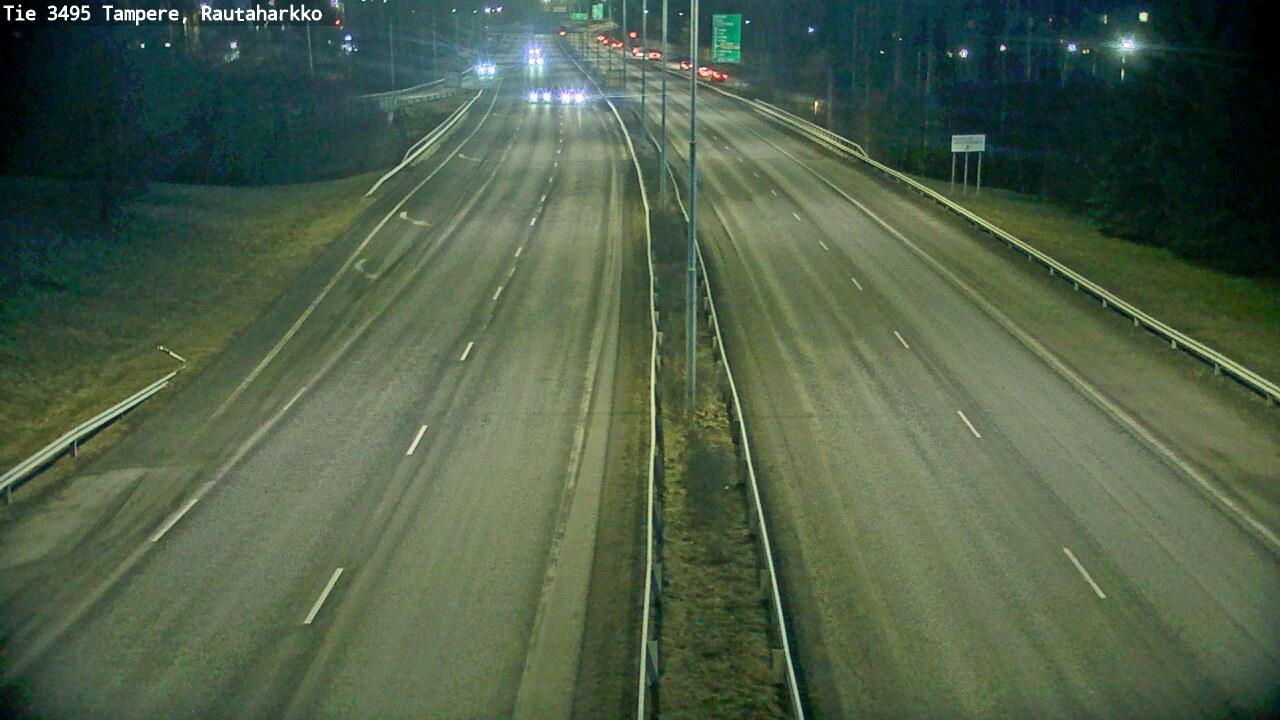 Weather Camera Image Road 3495 Tampere, Rautaharkko, Tampere, Pirkanmaa