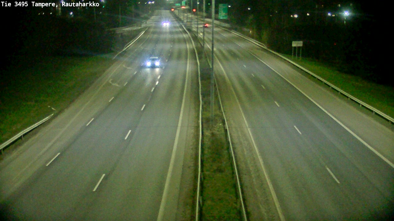 Weather Camera Image Väg 3495 Tammerfors, Rautaharkko, Tampere, Pirkanmaa
