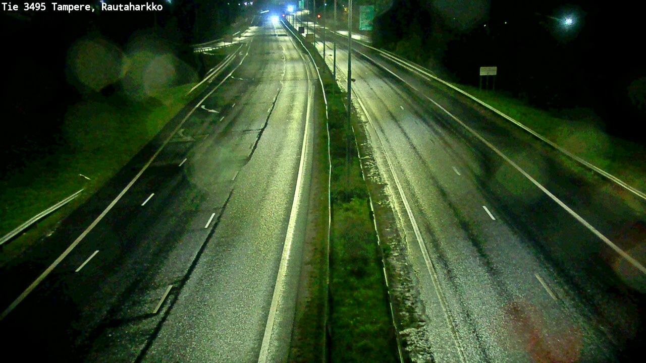 Weather Camera Image Road 3495 Tampere, Rautaharkko, Tampere, Pirkanmaa