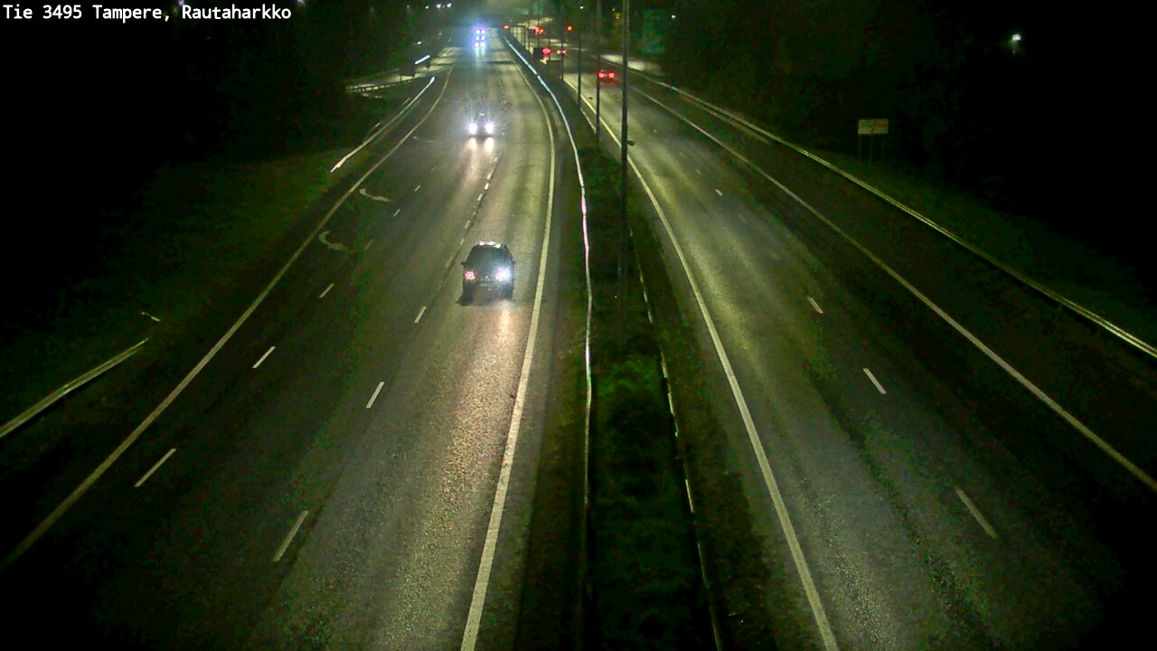 Weather Camera Image Road 3495 Tampere, Rautaharkko, Tampere, Pirkanmaa