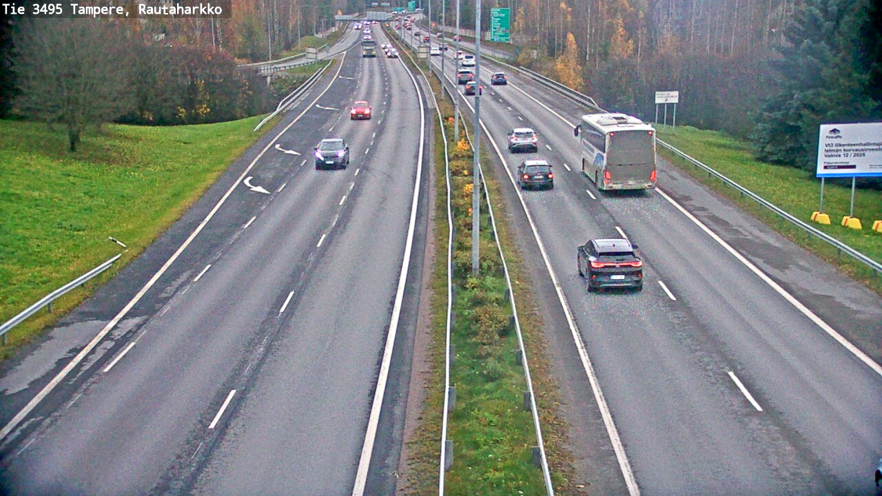 Kelikamerat Kuva Tie 3495 Tampere, Rautaharkko, Tampere, Pirkanmaa