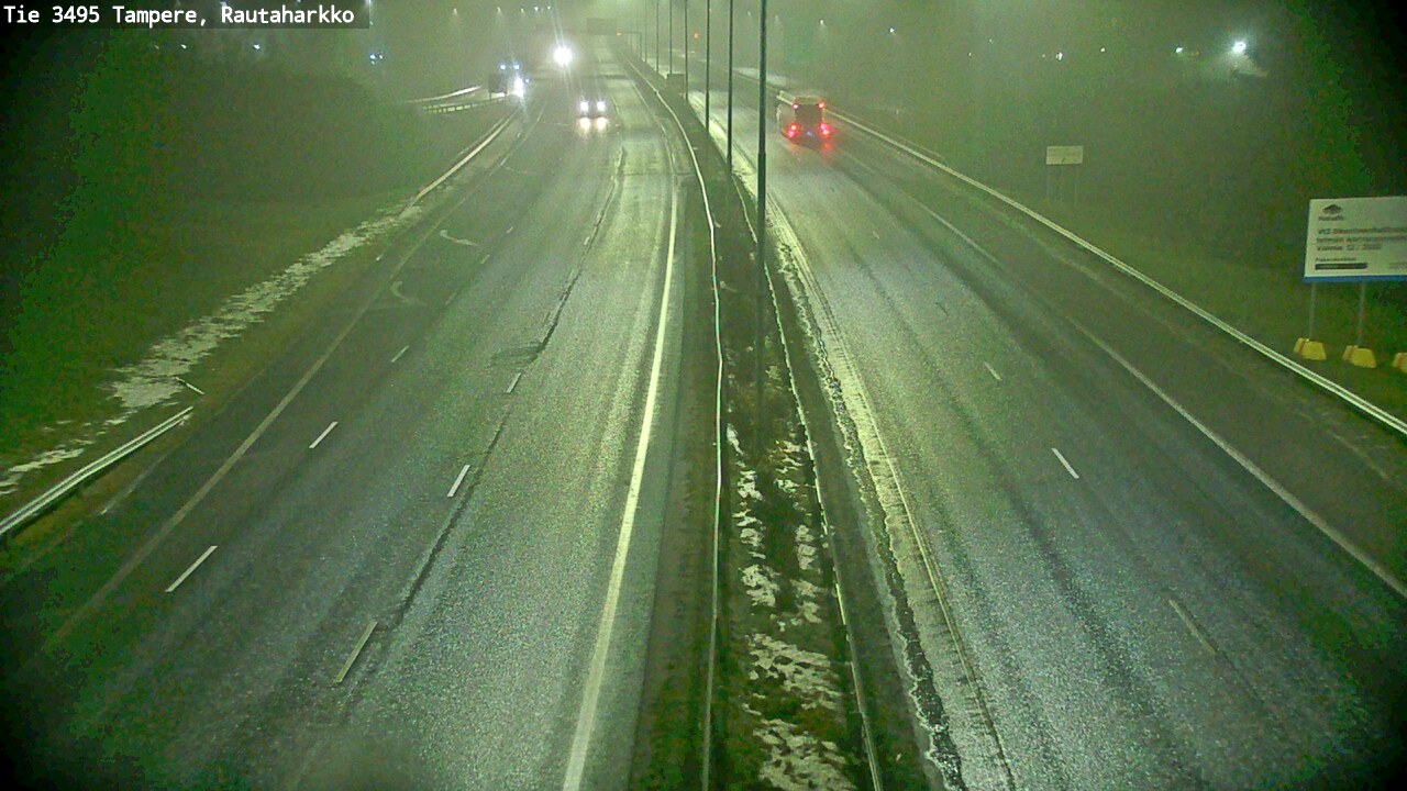 Weather Camera Image Road 3495 Tampere, Rautaharkko, Tampere, Pirkanmaa