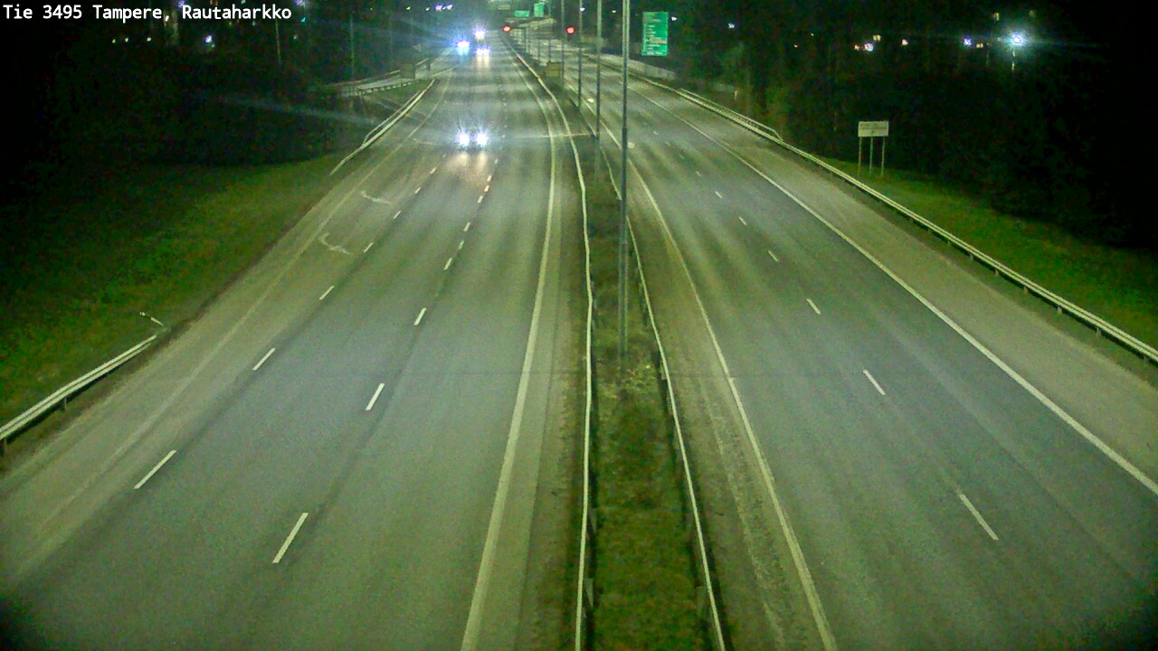 Weather Camera Image Väg 3495 Tammerfors, Rautaharkko, Tampere, Pirkanmaa