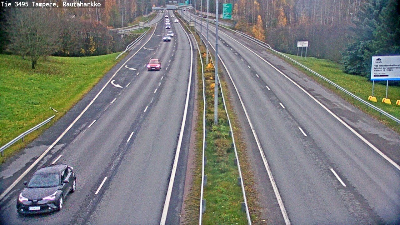 Kelikamerat Kuva Tie 3495 Tampere, Rautaharkko, Tampere, Pirkanmaa