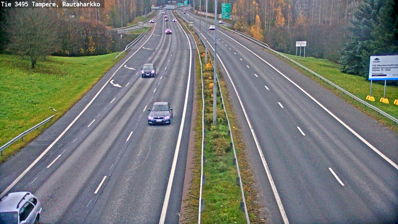 Kelikamerat Kuva Tie 3495 Tampere, Rautaharkko, Tampere, Pirkanmaa