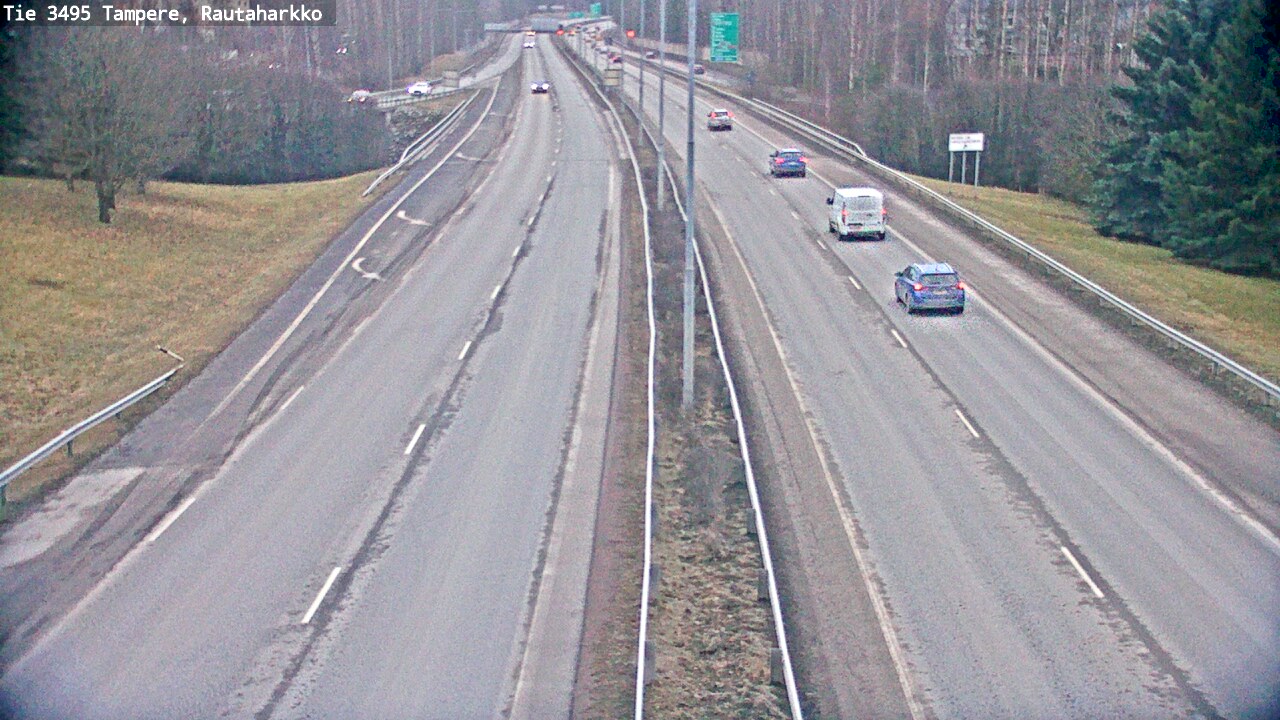 Kelikamerat Kuva Tie 3495 Tampere, Rautaharkko, Tampere, Pirkanmaa