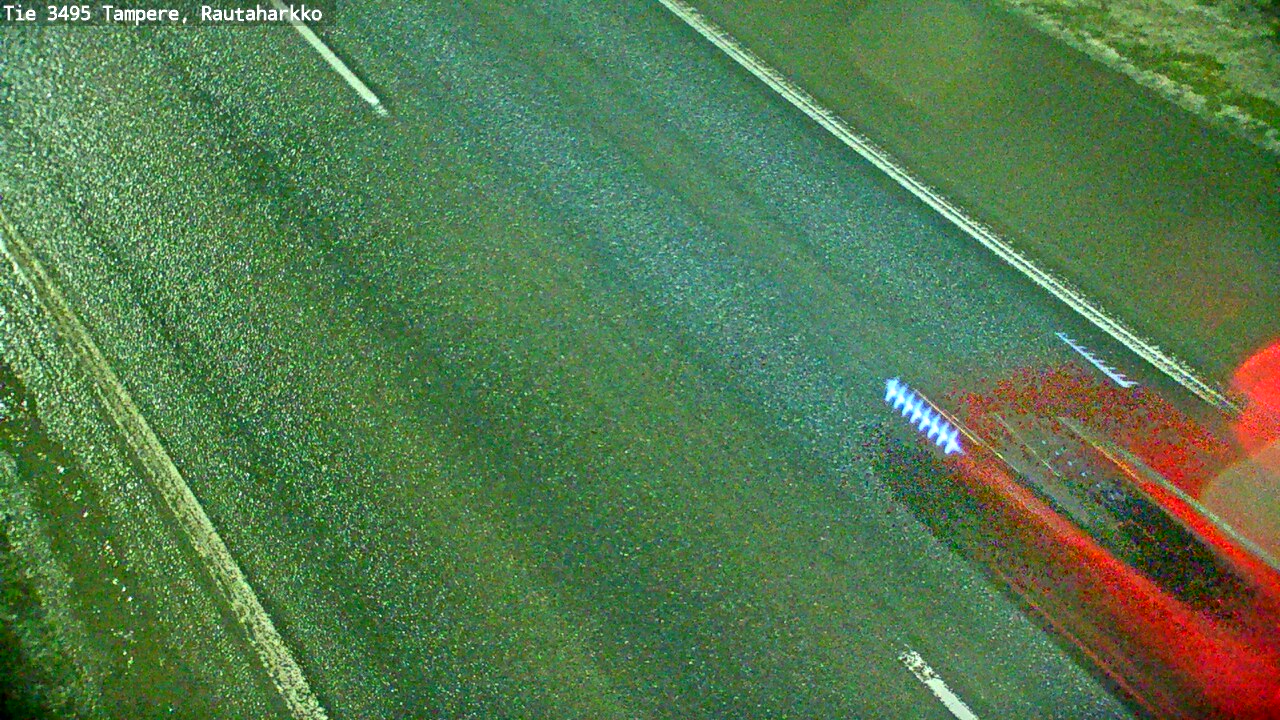 Weather Camera Image Road 3495 Tampere, Rautaharkko, Tampere, Pirkanmaa
