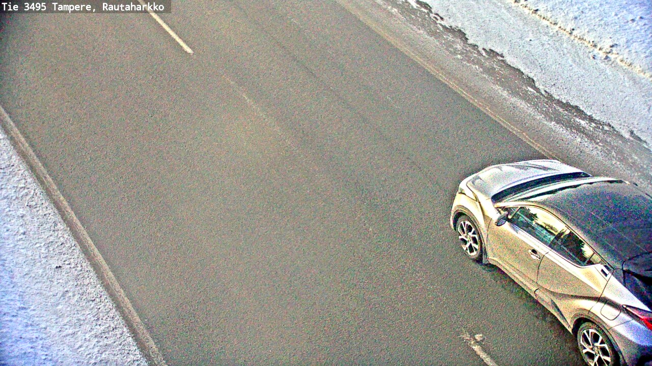 Weather Camera Image Väg 3495 Tammerfors, Rautaharkko, Tampere, Pirkanmaa
