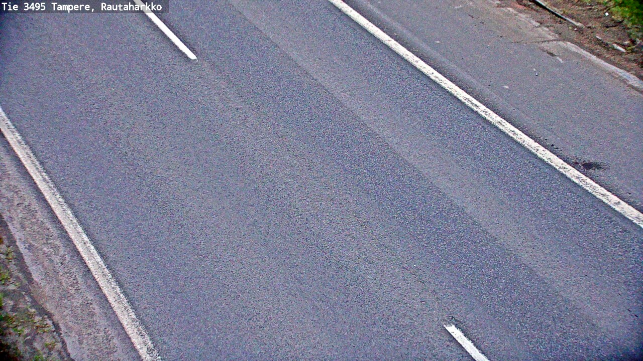 Weather Camera Image Väg 3495 Tammerfors, Rautaharkko, Tampere, Pirkanmaa