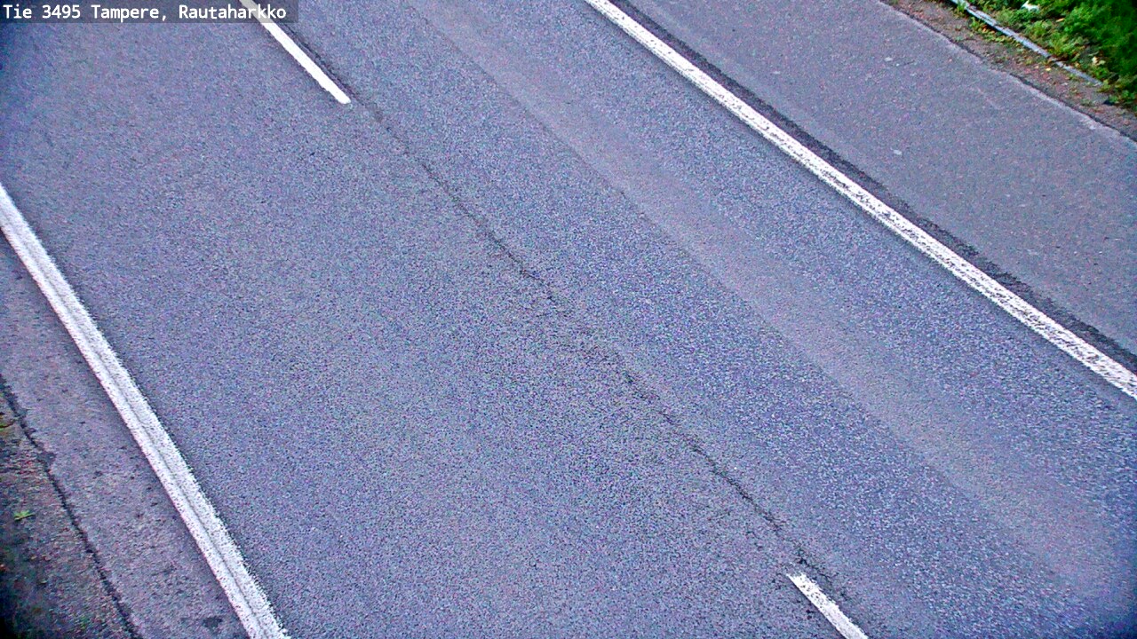 Weather Camera Image Road 3495 Tampere, Rautaharkko, Tampere, Pirkanmaa
