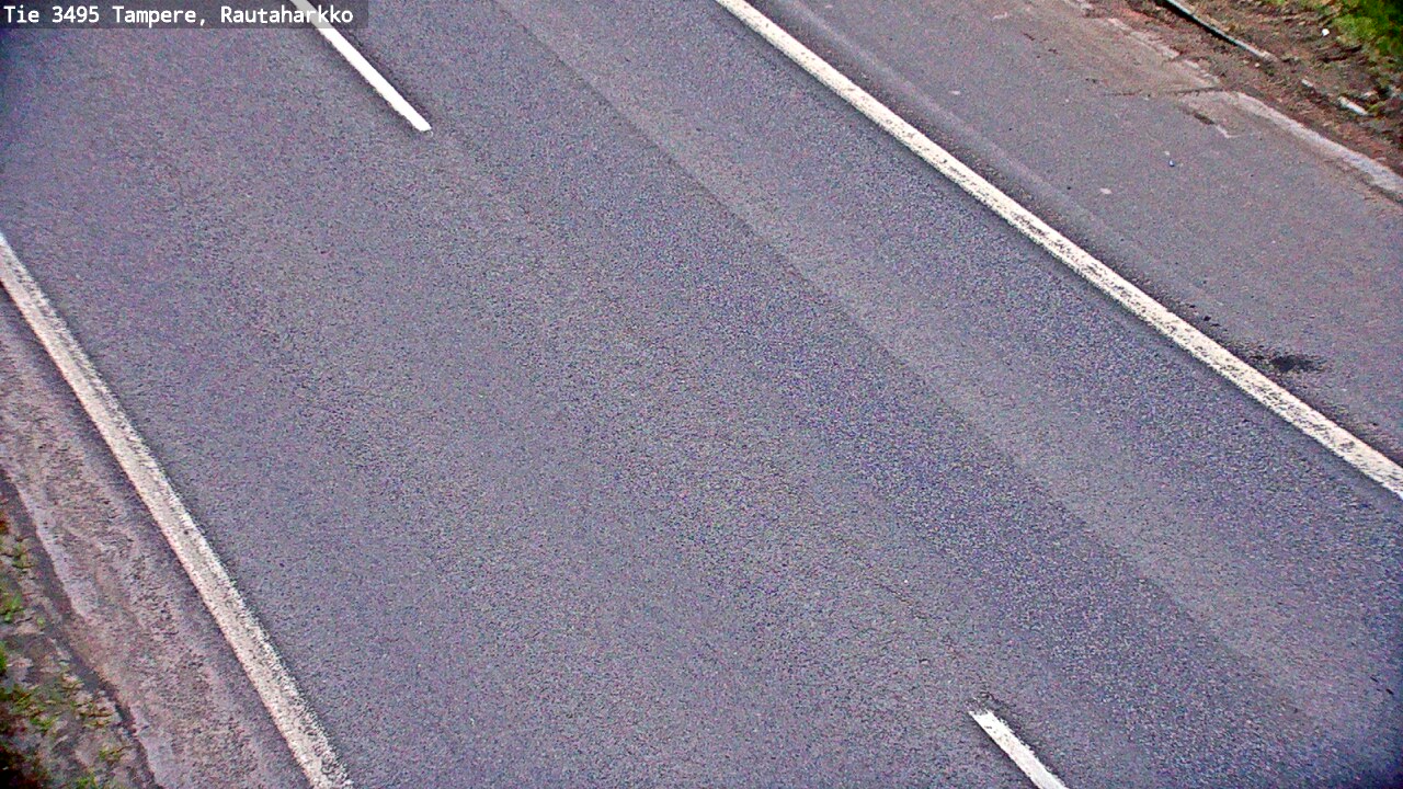 Weather Camera Image Väg 3495 Tammerfors, Rautaharkko, Tampere, Pirkanmaa