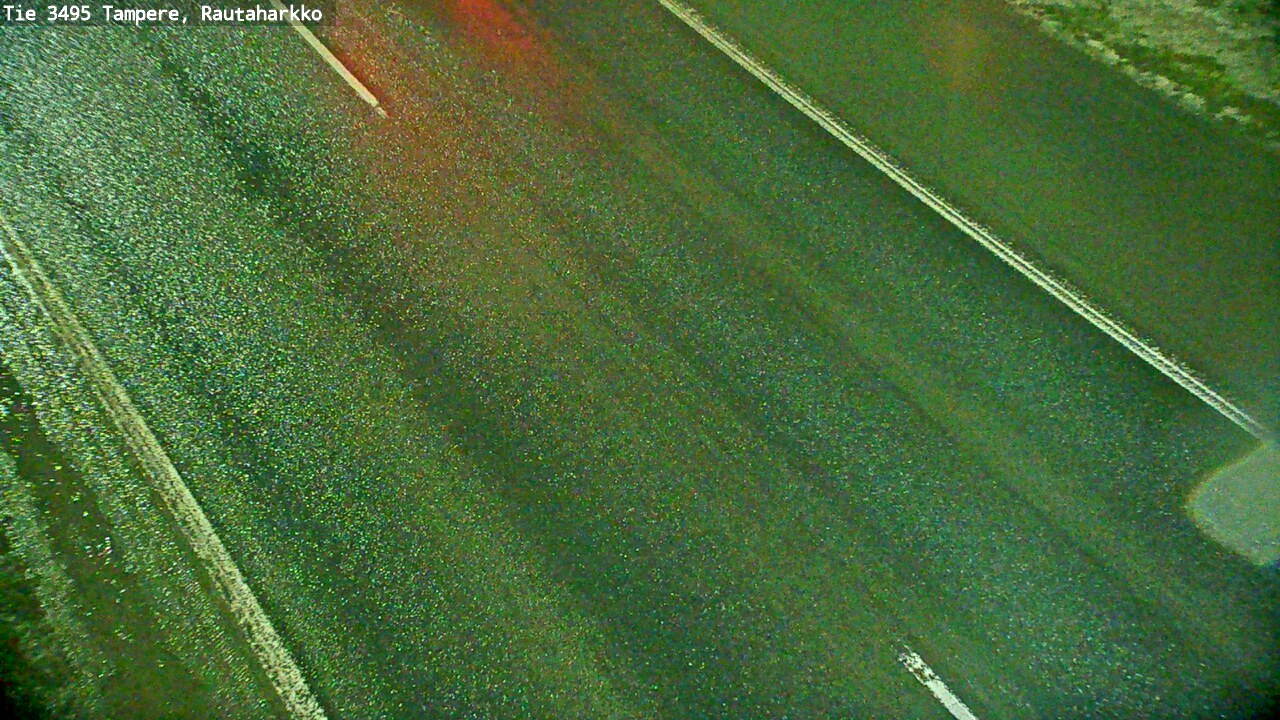 Weather Camera Image Road 3495 Tampere, Rautaharkko, Tampere, Pirkanmaa