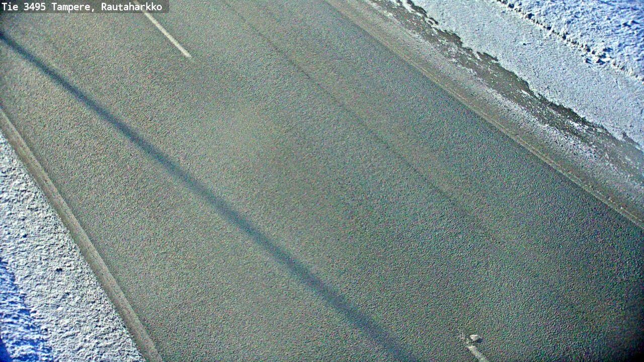 Weather Camera Image Väg 3495 Tammerfors, Rautaharkko, Tampere, Pirkanmaa
