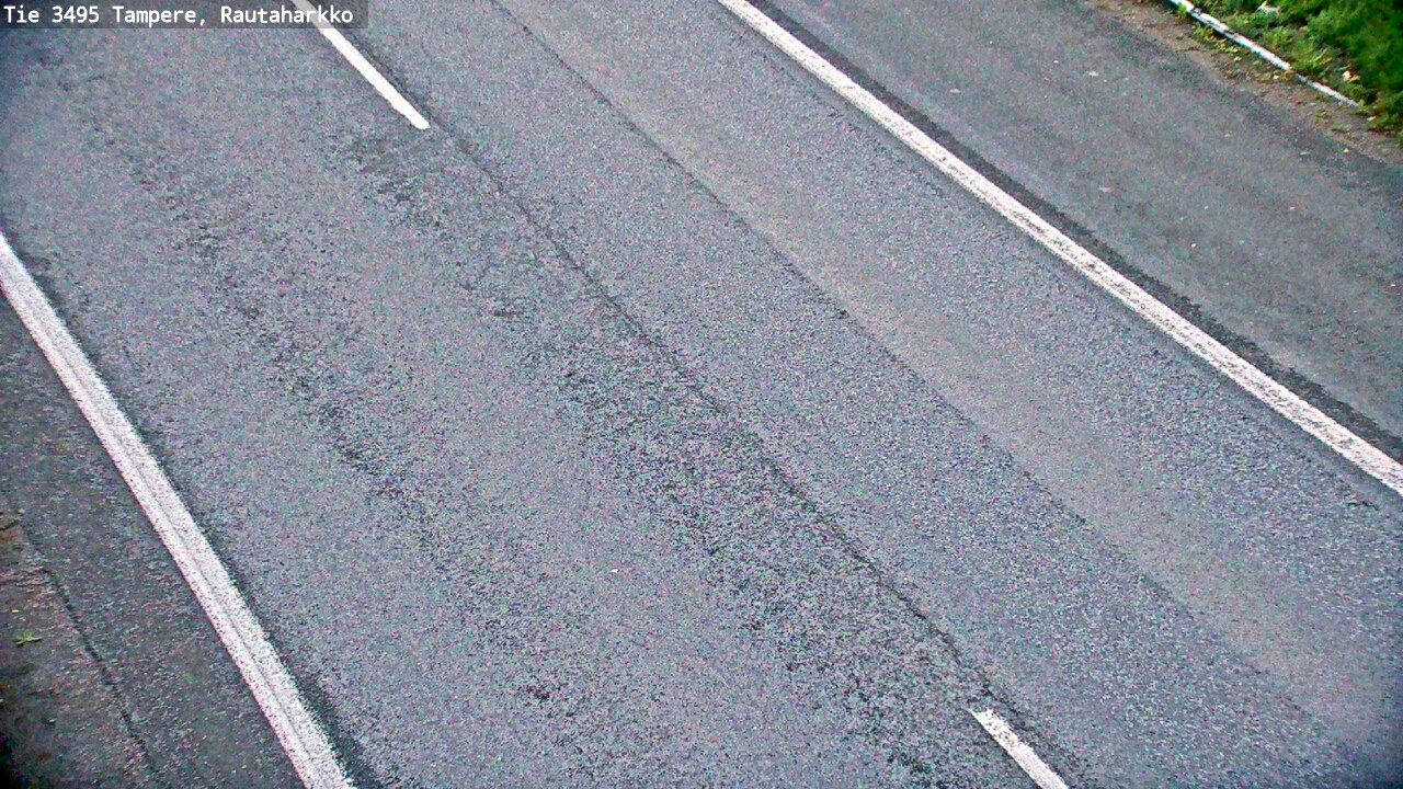 Weather Camera Image Road 3495 Tampere, Rautaharkko, Tampere, Pirkanmaa