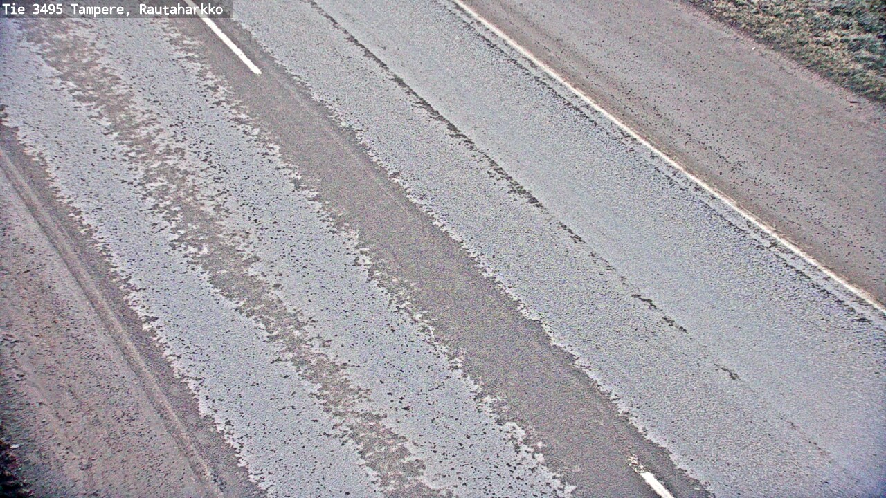Weather Camera Image Road 3495 Tampere, Rautaharkko, Tampere, Pirkanmaa