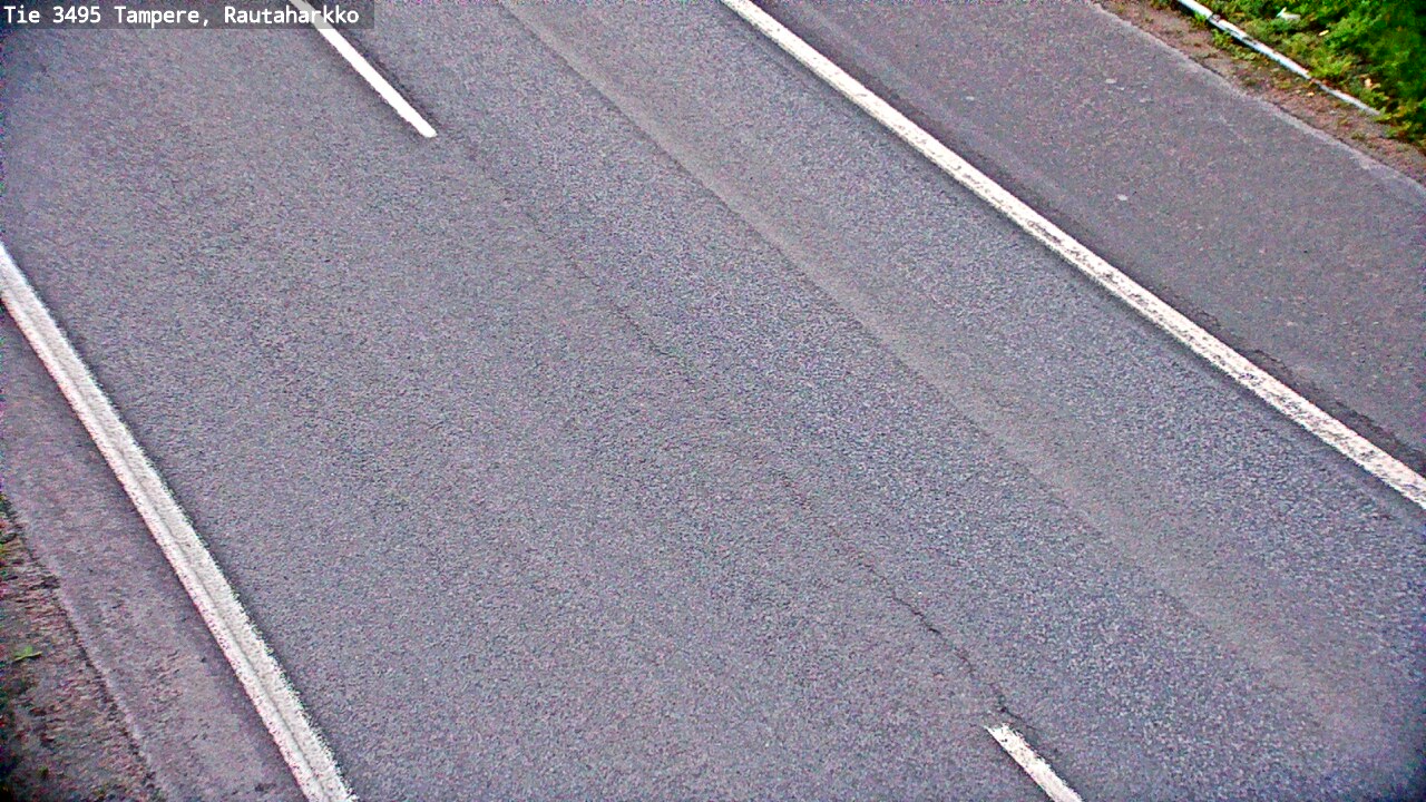 Weather Camera Image Road 3495 Tampere, Rautaharkko, Tampere, Pirkanmaa