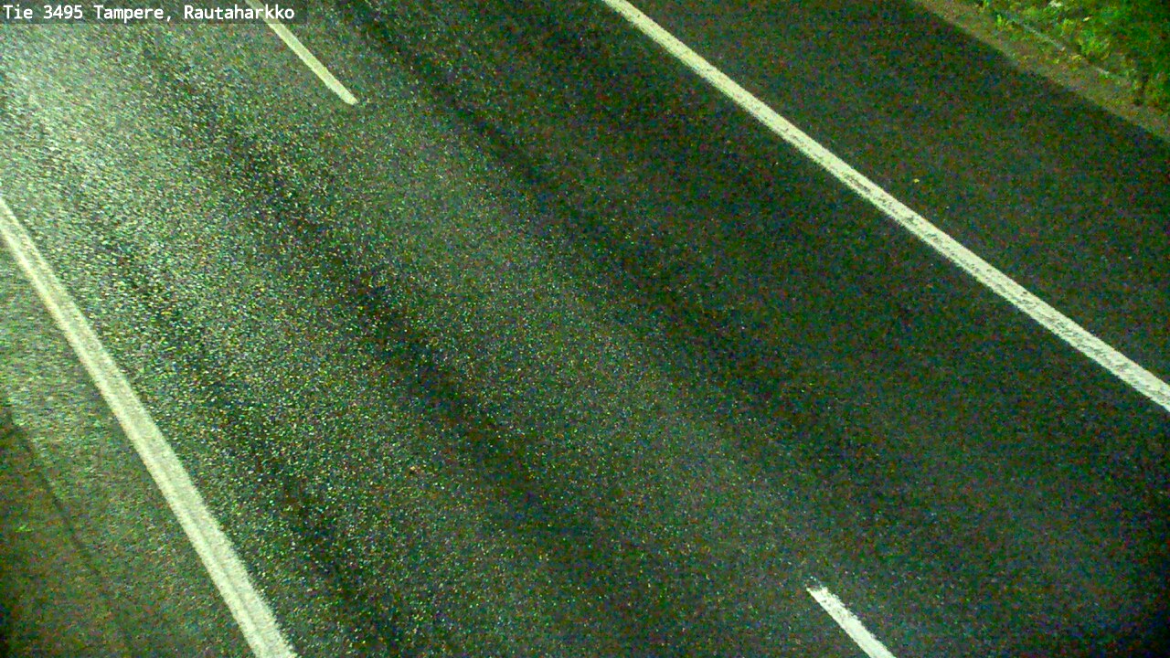Weather Camera Image Road 3495 Tampere, Rautaharkko, Tampere, Pirkanmaa