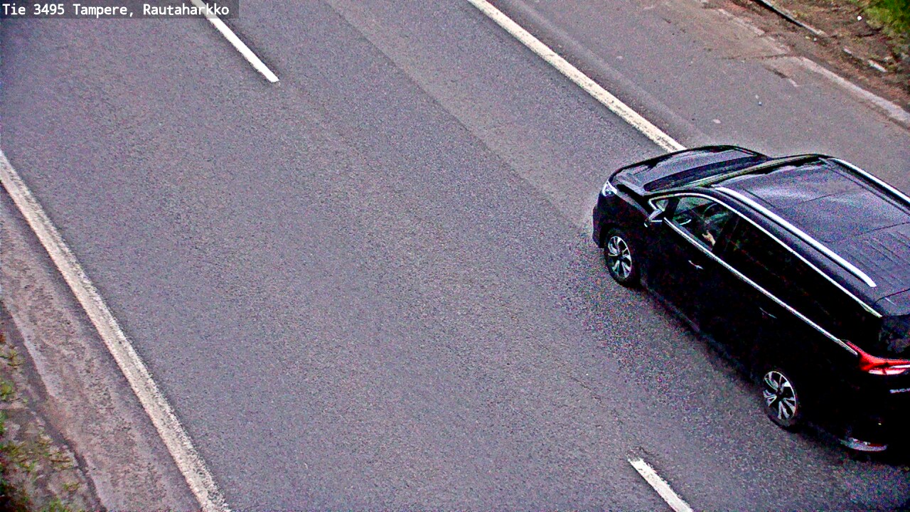 Weather Camera Image Väg 3495 Tammerfors, Rautaharkko, Tampere, Pirkanmaa