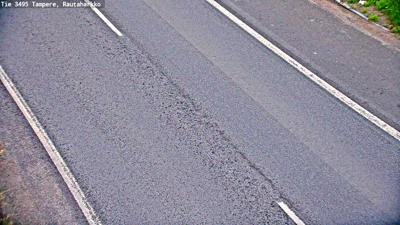 Weather Camera Image Väg 3495 Tammerfors, Rautaharkko, Tampere, Pirkanmaa