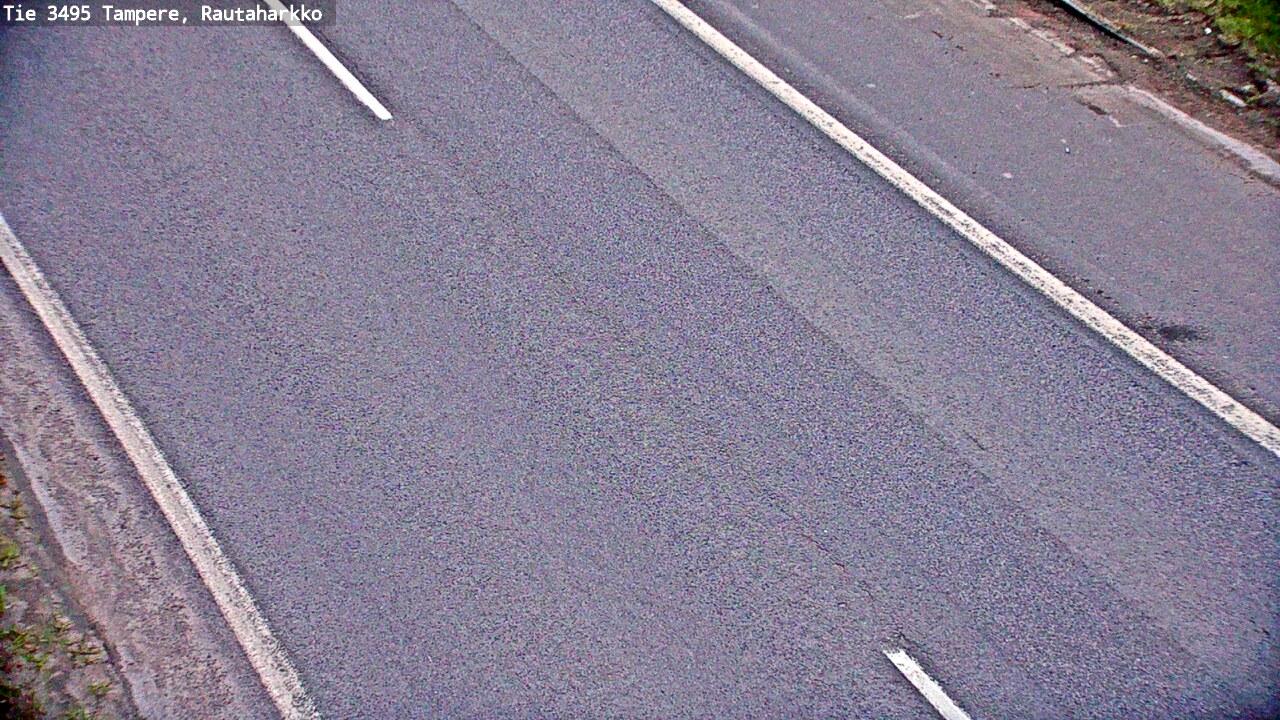 Weather Camera Image Road 3495 Tampere, Rautaharkko, Tampere, Pirkanmaa